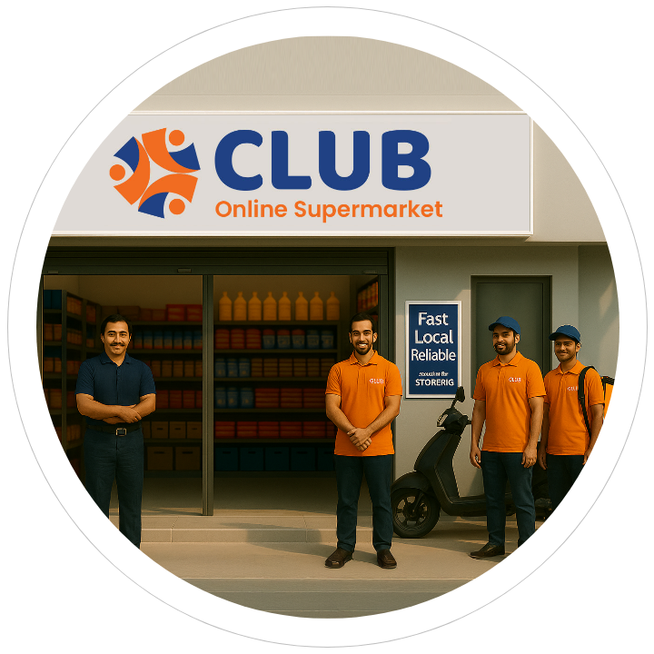 CLUB online supermarket platform