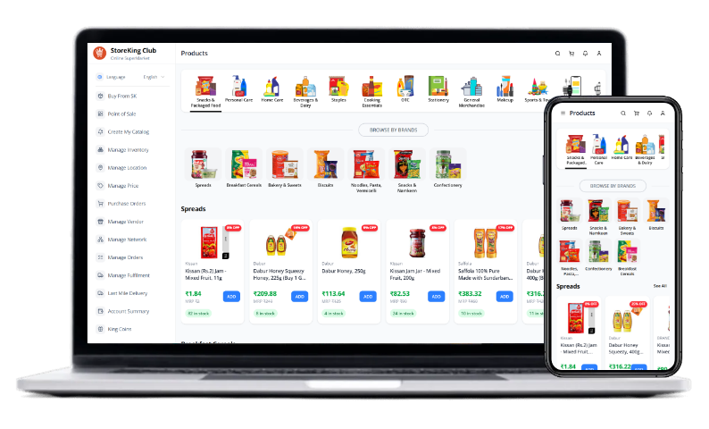 StoreKing technology overview